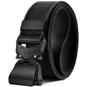 Men's Tactical Belt Military Rigger Elastic Nylon Belt Gift Men Work Heavy Duty